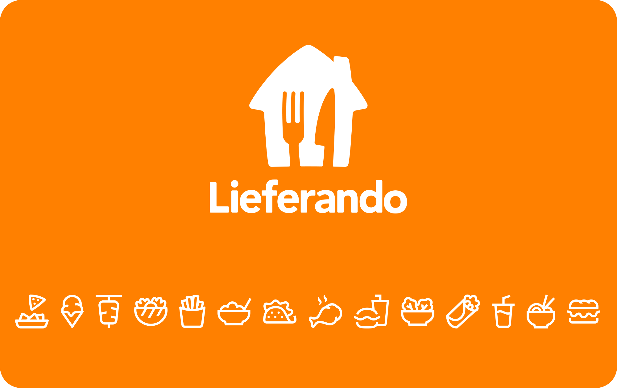 Lieferando Geschenkkarte EUR20 Lieferando Geschenkkarte EUR20